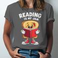 Reading Is My Jam I Love To Read Books Unisex Jersey T-Shirt Reading Is My Jam I Love To Read Books Unisex Jersey T-Shirt