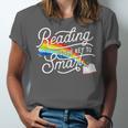 Reading Is The Key To Smart Book Lover Bookworm Reader Unisex Jersey T-Shirt