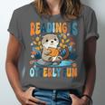 Reading Is Otterly Fun Sea Otter Book Lover Bookworm Unisex Jersey T-Shirt Reading Is Otterly Fun Sea Otter Book Lover Bookworm Unisex Jersey T-Shirt
