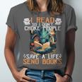 Reading Readers I Read Send Books Dragon Bookworm Tee Unisex Jersey T-Shirt