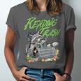 Reading Trash Racoon Bookworm Bookish Librarian Book Lover Unisex Jersey T-Shirt Reading Trash Racoon Bookworm Bookish Librarian Book Lover Unisex Jersey T-Shirt