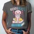 Reads Alotl Shirt Kids Readsolotl Read Axolotl Shirt Books Unisex Jersey T-Shirt Reads Alotl Shirt Kids Readsolotl Read Axolotl Shirt Books Unisex Jersey T-Shirt