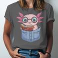 Readsalotl Axolotl Reading Book Lover Reading Pocket Axolotl Unisex Jersey T-Shirt Readsalotl Axolotl Reading Book Lover Reading Pocket Axolotl Unisex Jersey T-Shirt