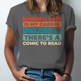 Retro Art Graphic Novels Superheroes Vintage Comic Books Unisex Jersey T-Shirt