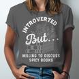 Romance Reader Spicy Book Merch Book Lovers Bookish Women Unisex Jersey T-Shirt Romance Reader Spicy Book Merch Book Lovers Bookish Women Unisex Jersey T-Shirt