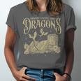 Romantasy Reader Book Reading Probably Reading About Dragons Unisex Jersey T-Shirt Romantasy Reader Book Reading Probably Reading About Dragons Unisex Jersey T-Shirt