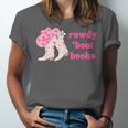 Rowdy 'Bout Books Cowboy Lovers Unisex Jersey T-Shirt Rowdy 'Bout Books Cowboy Lovers Unisex Jersey T-Shirt