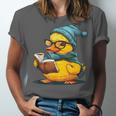Rubber Duck Reading Book Rubber Duckie Reader Coffee Lover Unisex Jersey T-Shirt Rubber Duck Reading Book Rubber Duckie Reader Coffee Lover Unisex Jersey T-Shirt