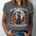 Salem Book Club Gothic Witch Vintage Halloween Art Unisex Jersey T-Shirt Salem Book Club Gothic Witch Vintage Halloween Art Unisex Jersey T-Shirt