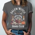 Salem Witch Book Club Raccoon Halloween Unisex Jersey T-Shirt Salem Witch Book Club Raccoon Halloween Unisex Jersey T-Shirt