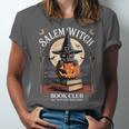 Salem Witch Book Club All Witches Welcome Halloween Reading Unisex Jersey T-Shirt