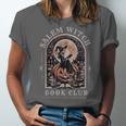 Salem Witch Book Club All Witches Welcome Spooky Halloween Unisex Jersey T-Shirt