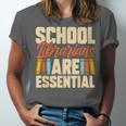 School Librarians Are Essential Library Book Lover Librarian Unisex Jersey T-Shirt School Librarians Are Essential Library Book Lover Librarian Unisex Jersey T-Shirt