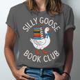 Silly Goose Book Club Reading Lover Unisex Jersey T-Shirt Silly Goose Book Club Reading Lover Unisex Jersey T-Shirt