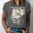 Skeleton Read More Books Unisex Jersey T-Shirt