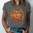 Smart Book Pumpkin Retro Fall Teacher Reading Halloween Unisex Jersey T-Shirt Smart Book Pumpkin Retro Fall Teacher Reading Halloween Unisex Jersey T-Shirt