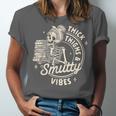 Smut Book Reader Spicy Romance Thick Thighs & Smutty Vibes Unisex Jersey T-Shirt