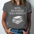 Sorry I'm All Booked Up Book Lover Librarian And Teacher Unisex Jersey T-Shirt Sorry I'm All Booked Up Book Lover Librarian And Teacher Unisex Jersey T-Shirt