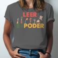 Spanish Reading Book Lover Teacher Maestra Leer Es Poder For Men Women Unisex Jersey T-Shirt