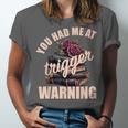 Spicy Books Merch Dark Romance You Had Me At Trigger Warning Unisex Jersey T-Shirt Spicy Books Merch Dark Romance You Had Me At Trigger Warning Unisex Jersey T-Shirt