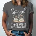 Spread Those Pages Like A Good Girl Bookworm Book Lover Unisex Jersey T-Shirt Spread Those Pages Like A Good Girl Bookworm Book Lover Unisex Jersey T-Shirt
