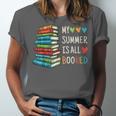 My Summer Is All Booked Book Reading Book Lover Unisex Jersey T-Shirt