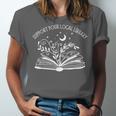 Support Your Local Library Book Reading Books Unisex Jersey T-Shirt