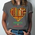 History Education Is Freedom Books Black History Heart Unisex Jersey T-Shirt History Education Is Freedom Books Black History Heart Unisex Jersey T-Shirt