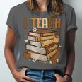 History Month I Teach Melanin Book Black Teacher Unisex Jersey T-Shirt