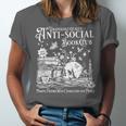 Unapologetically Anti Social Book Club Introvert Reader Unisex Jersey T-Shirt Unapologetically Anti Social Book Club Introvert Reader Unisex Jersey T-Shirt