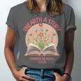 Unearth a Story 2026 Summer Reading Program Flowers Book Unisex Jersey T-Shirt Unearth a Story 2026 Summer Reading Program Flowers Book Unisex Jersey T-Shirt