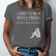 I Used To Be A People Person Introvert Unisex Jersey T-Shirt I Used To Be A People Person Introvert Unisex Jersey T-Shirt