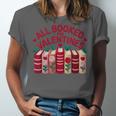 Valentines All Booked For Valentine Book Lover Teacher Unisex Jersey T-Shirt