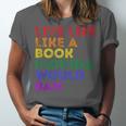 Vintage Live Life Like A Book Florida Would Ban LGBT Month Unisex Jersey T-Shirt