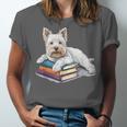 West Highland Terrier Books Dog Breed Westie Unisex Jersey T-Shirt West Highland Terrier Books Dog Breed Westie Unisex Jersey T-Shirt