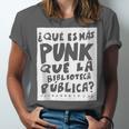 What's More Punk Than The Public Library Book Lover Unisex Jersey T-Shirt What's More Punk Than The Public Library Book Lover Unisex Jersey T-Shirt