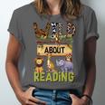 Wild About Reading Reading Books And Bookworm Library Day Unisex Jersey T-Shirt