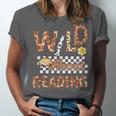 Wild About Reading Teacher Reading Books Back To School Unisex Jersey T-Shirt