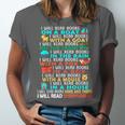 I Will Read Books On A Boat Kids Reading Read Books Unisex Jersey T-Shirt I Will Read Books On A Boat Kids Reading Read Books Unisex Jersey T-Shirt