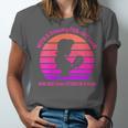 Women's With A Dreamy Far-Off Look And Her Nose Stuck In A Book Unisex Jersey T-Shirt
