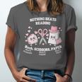 Women's Nothing Beats Reading Book Lover Statement Unisex Jersey T-Shirt Women's Nothing Beats Reading Book Lover Statement Unisex Jersey T-Shirt