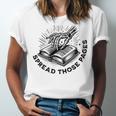 2 SIDES I Look Better Bent Over A Book Saying Quote Unisex Jersey T-Shirt 2 SIDES I Look Better Bent Over A Book Saying Quote Unisex Jersey T-Shirt
