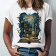 4 Books Are Portable Magic Bookish Reading Nerd Quote Unisex Jersey T-Shirt