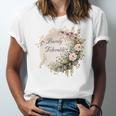 Barely Tolerable Book Lover Bookish Floral Bookworm Unisex Jersey T-Shirt