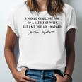 Battle Of Wits William Shakespeare Book Quote Unisex Jersey T-Shirt