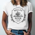 Belle's Book Club Est 1991 Belle's Book Shop Unisex Jersey T-Shirt Belle's Book Club Est 1991 Belle's Book Shop Unisex Jersey T-Shirt
