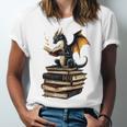 Book Dragon Unisex Jersey T-Shirt