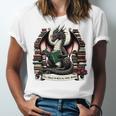 Book Dragon Yes I Really Do Need All These Books Unisex Jersey T-Shirt Book Dragon Yes I Really Do Need All These Books Unisex Jersey T-Shirt