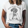 The Book Ended On a Cliffhanger Cute Book Lover Teach Unisex Jersey T-Shirt