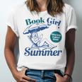 Book Girl Summer Bookish Beach Unisex Jersey T-Shirt Book Girl Summer Bookish Beach Unisex Jersey T-Shirt